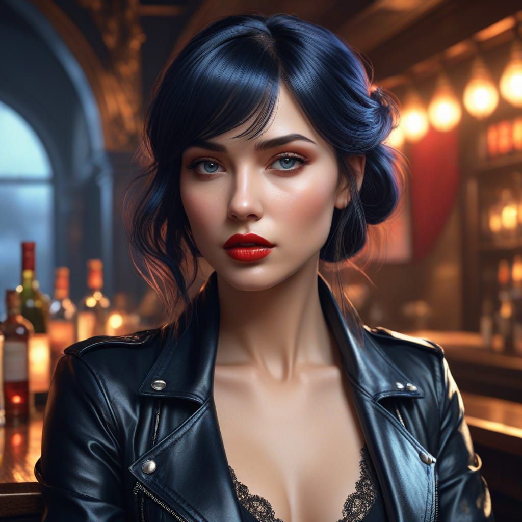 Angel of Defiance in Dark Fantasy Art