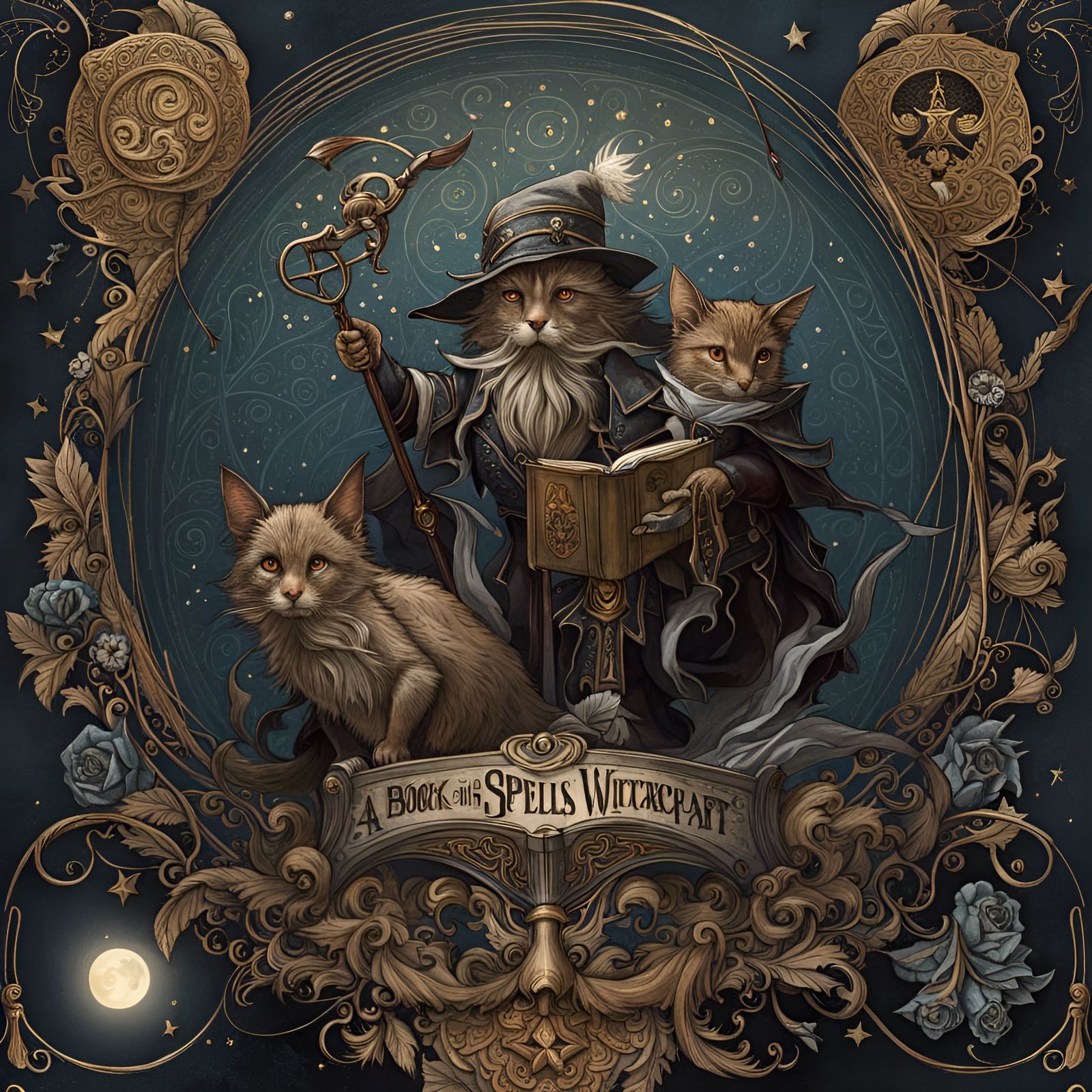 A Book of Spells and Witchcraft