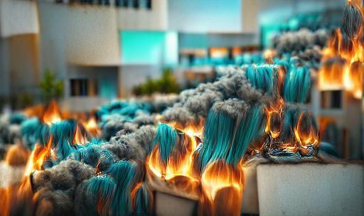Fire at the Fireproof Insulation Plant