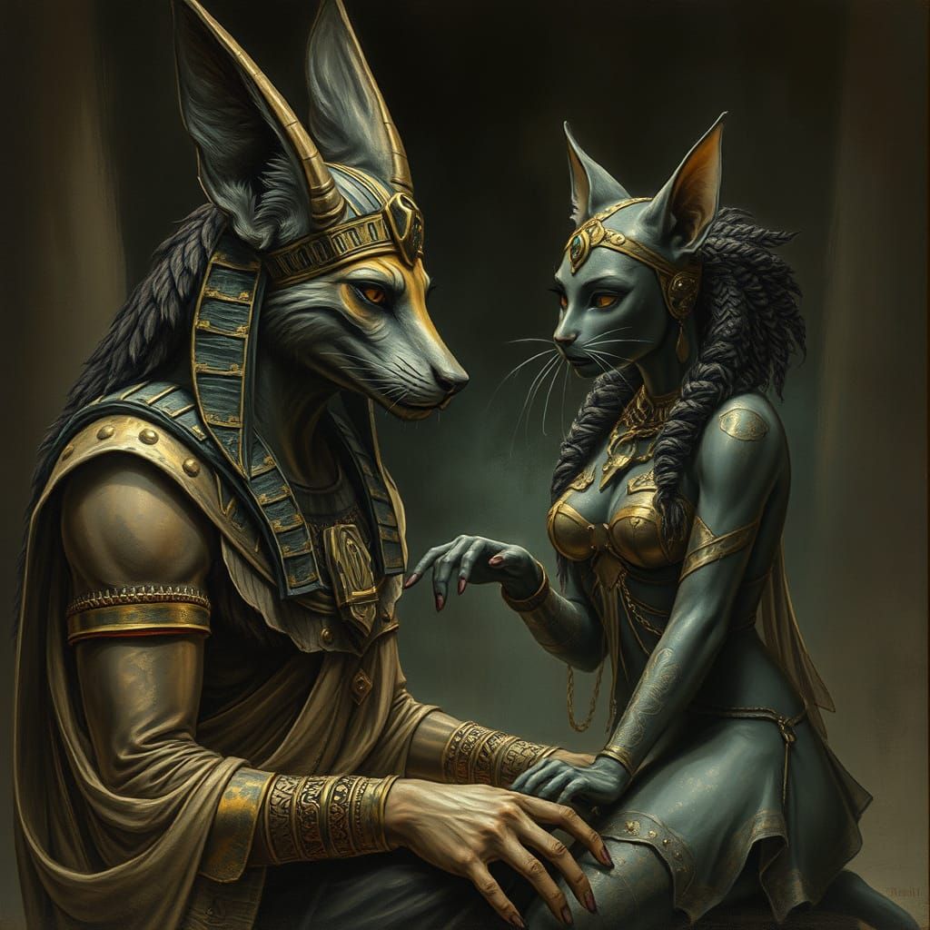 anubis and bastet