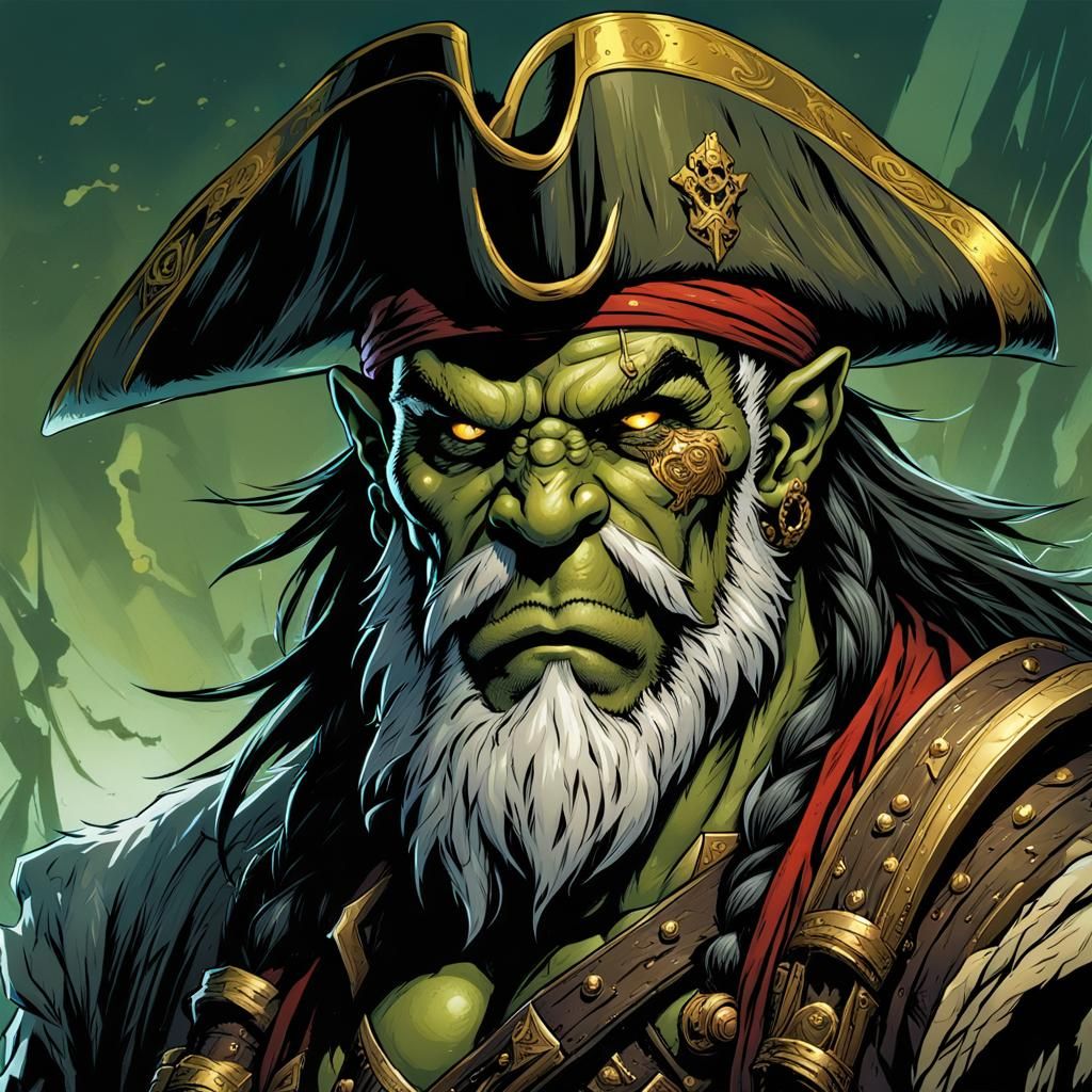 Half-orc Pirate