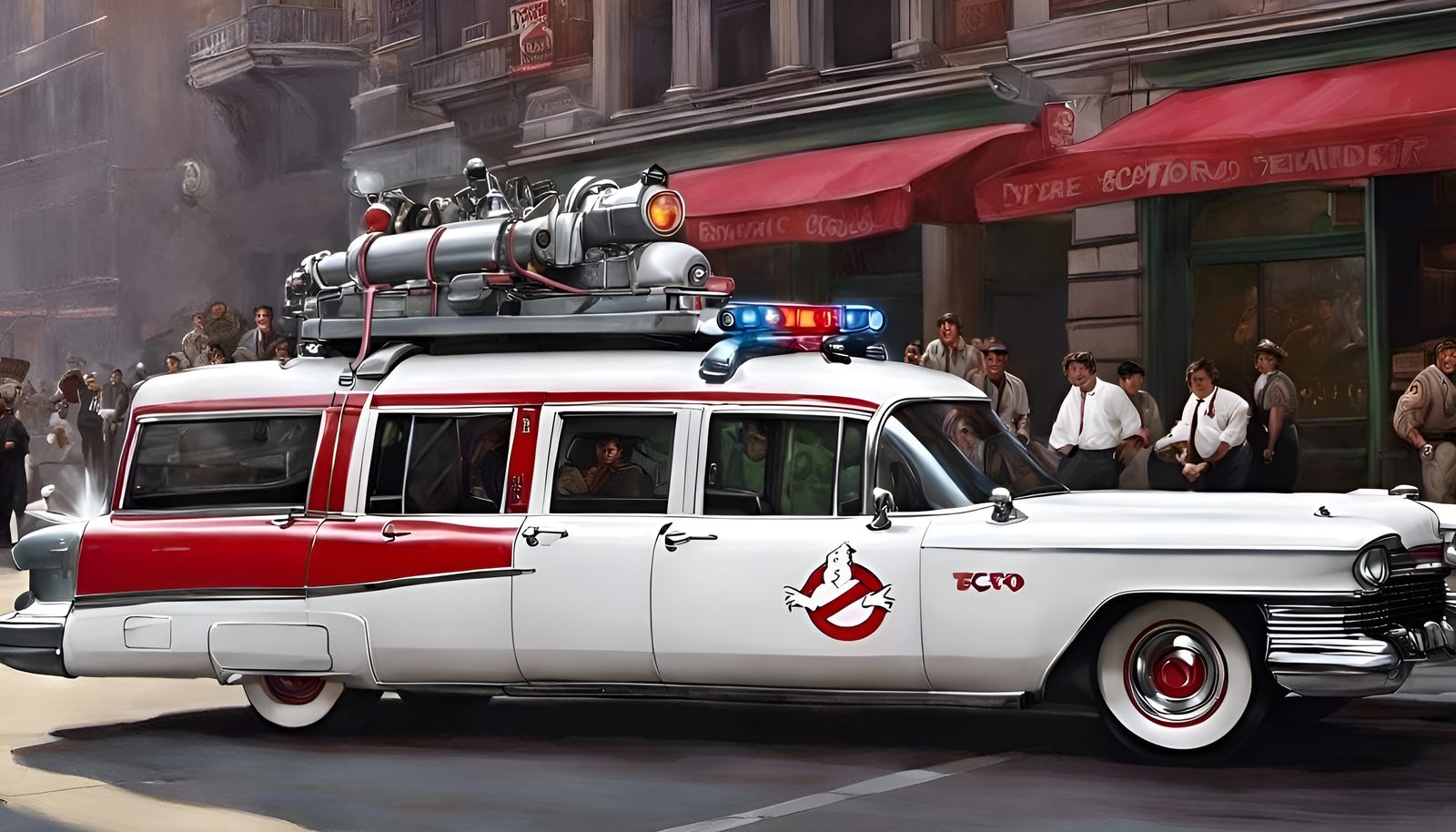 Ecto 1 from Ghostbusters