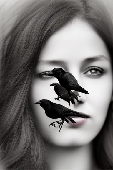 Stable diffusion is a noob in double exposure 🤣😂😅