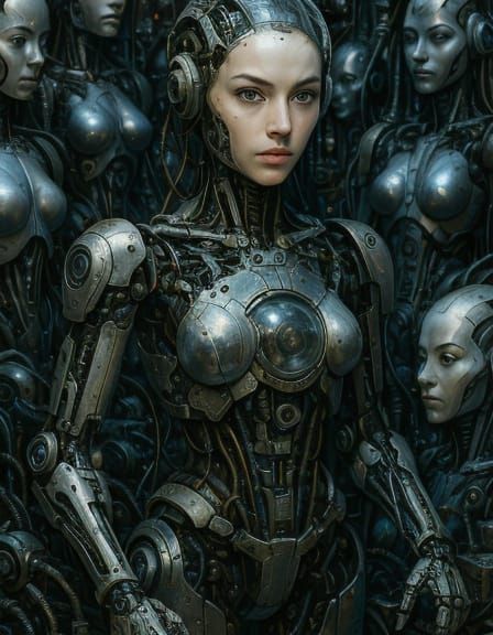Robotic Future: Maximalist Female Robots