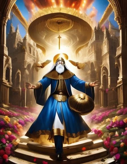 Cosmic Landscape Inspired by Revelation 3:9-11