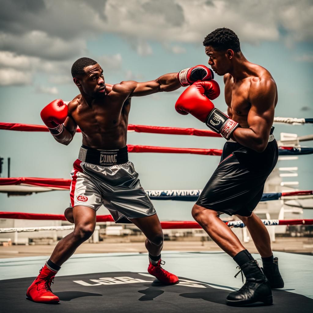 Boxer Delivers Knockout Punch in Intense Fight