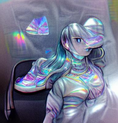 Vibrant Holographic Display of Light and Color