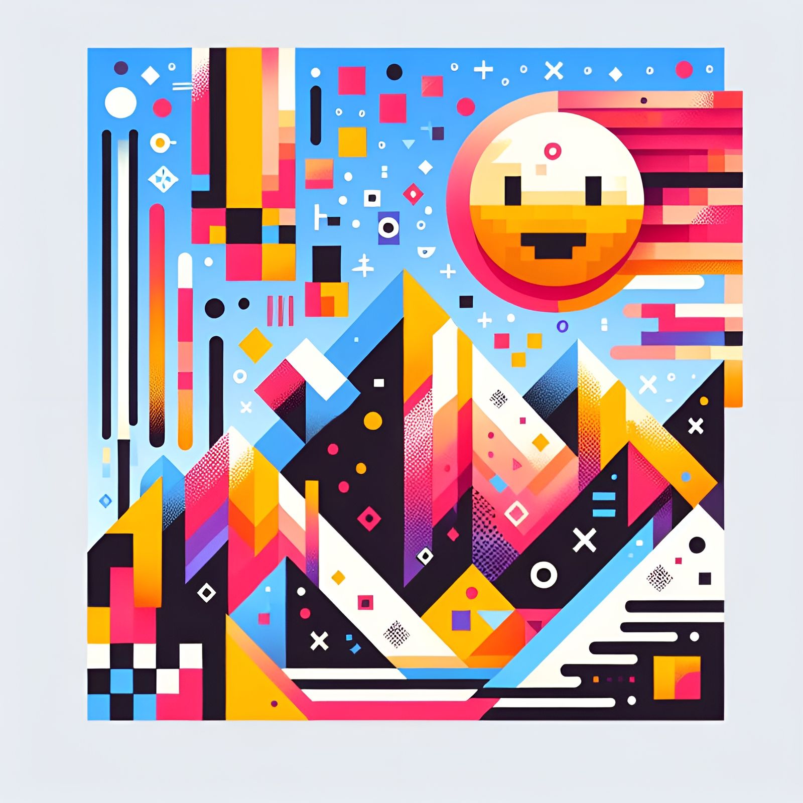 Abstract Geometric Composition