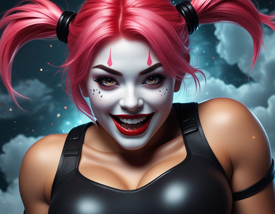 Harley having a little too much fun