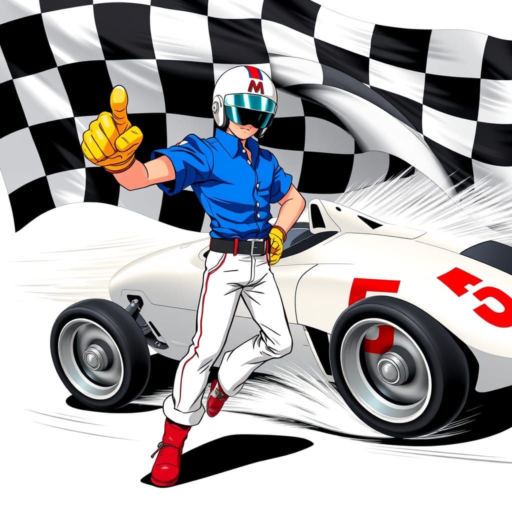Anime-Style Racing Champion