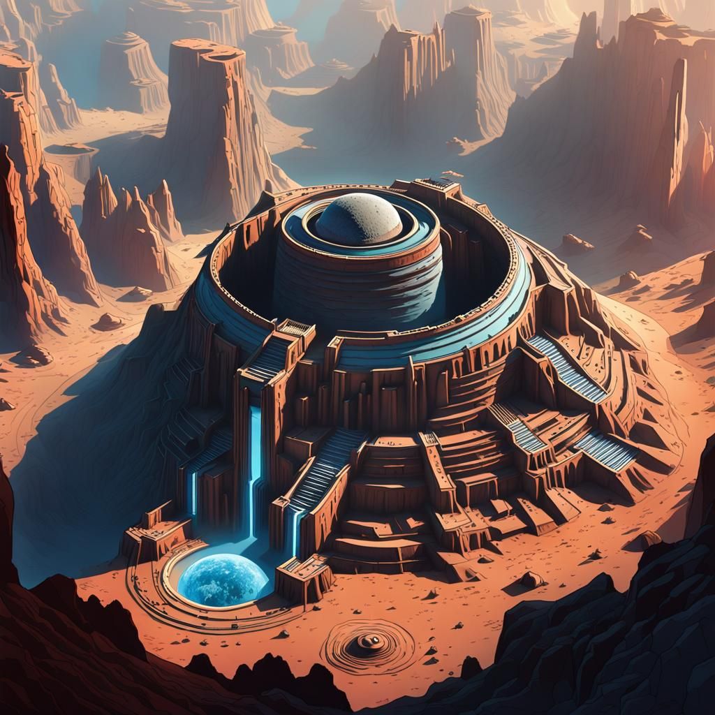 Hallam's Fortress on the former PGG-022 Gudulam.