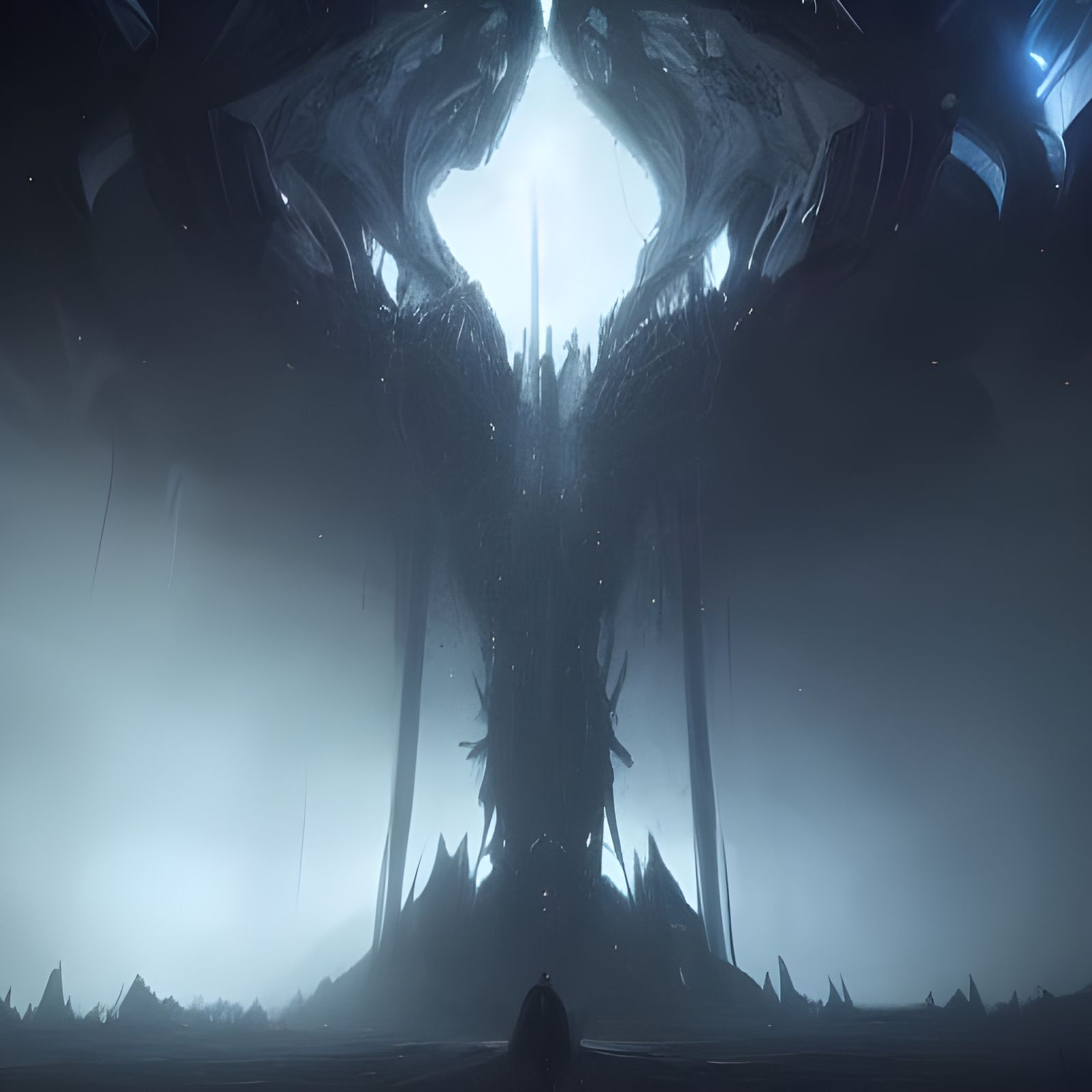 From the carcass of a dead star