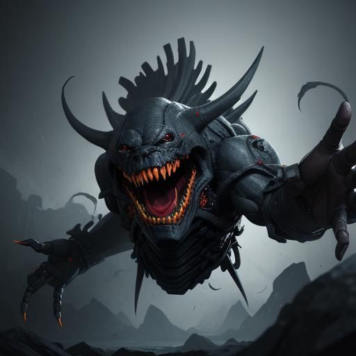 Ominous Tickling Attack in 3D Anime Style