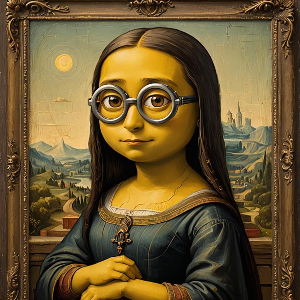 Minion x Mona Lisa
