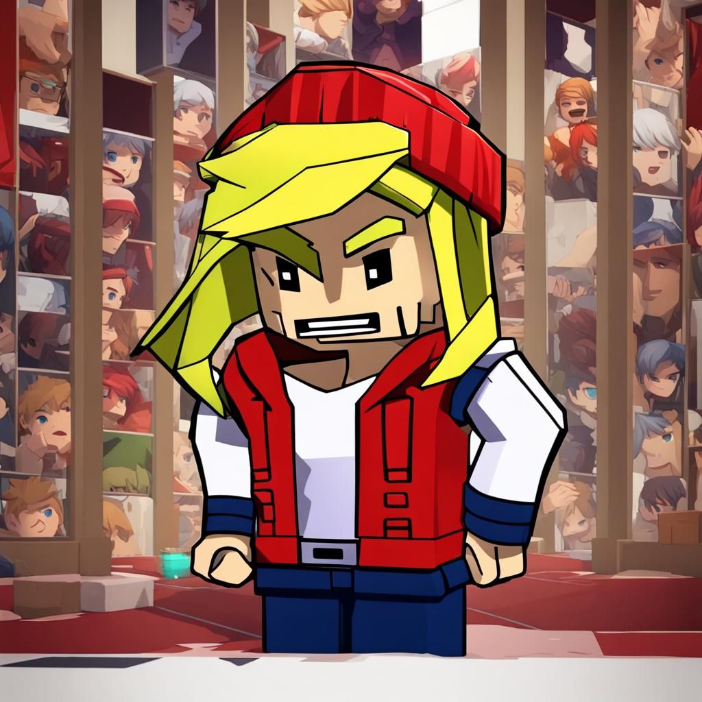 Jojo Gaming: Roblox Enthusiast in Detailed Digital Art