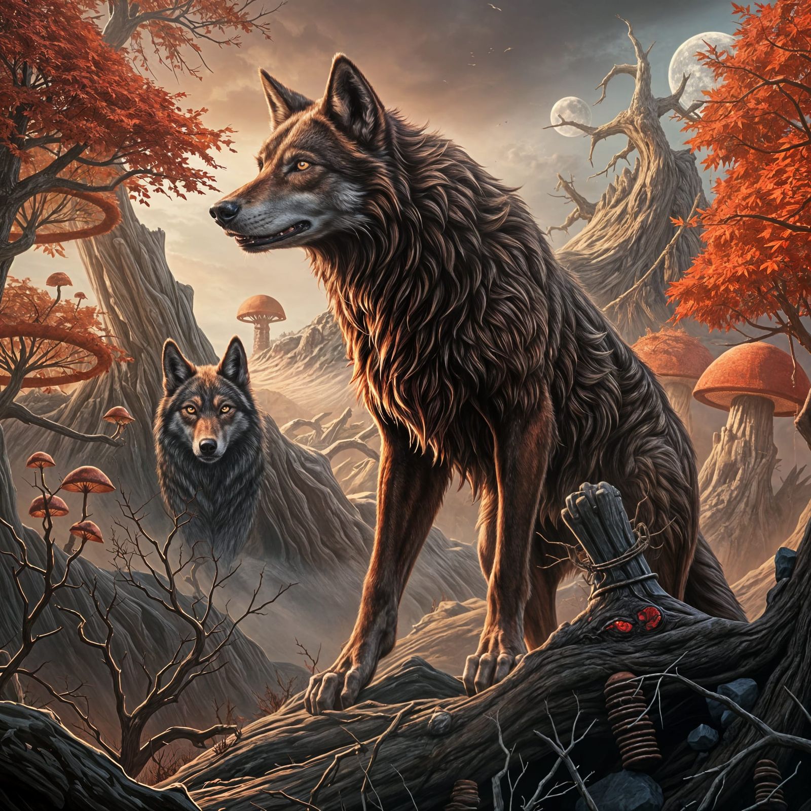 Loki before he became the reverse werewolf, Dr. Loki Fenrison