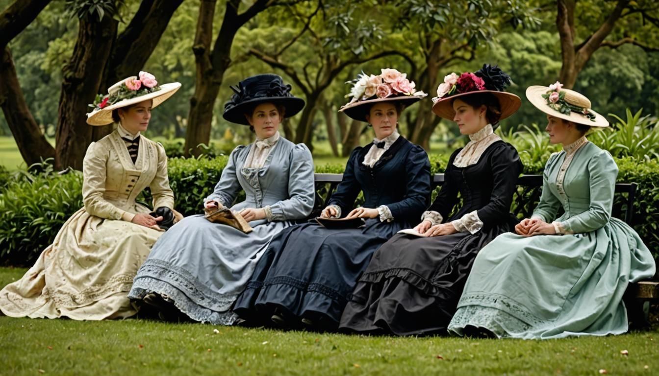 Victorian Women's Leisure in the Park