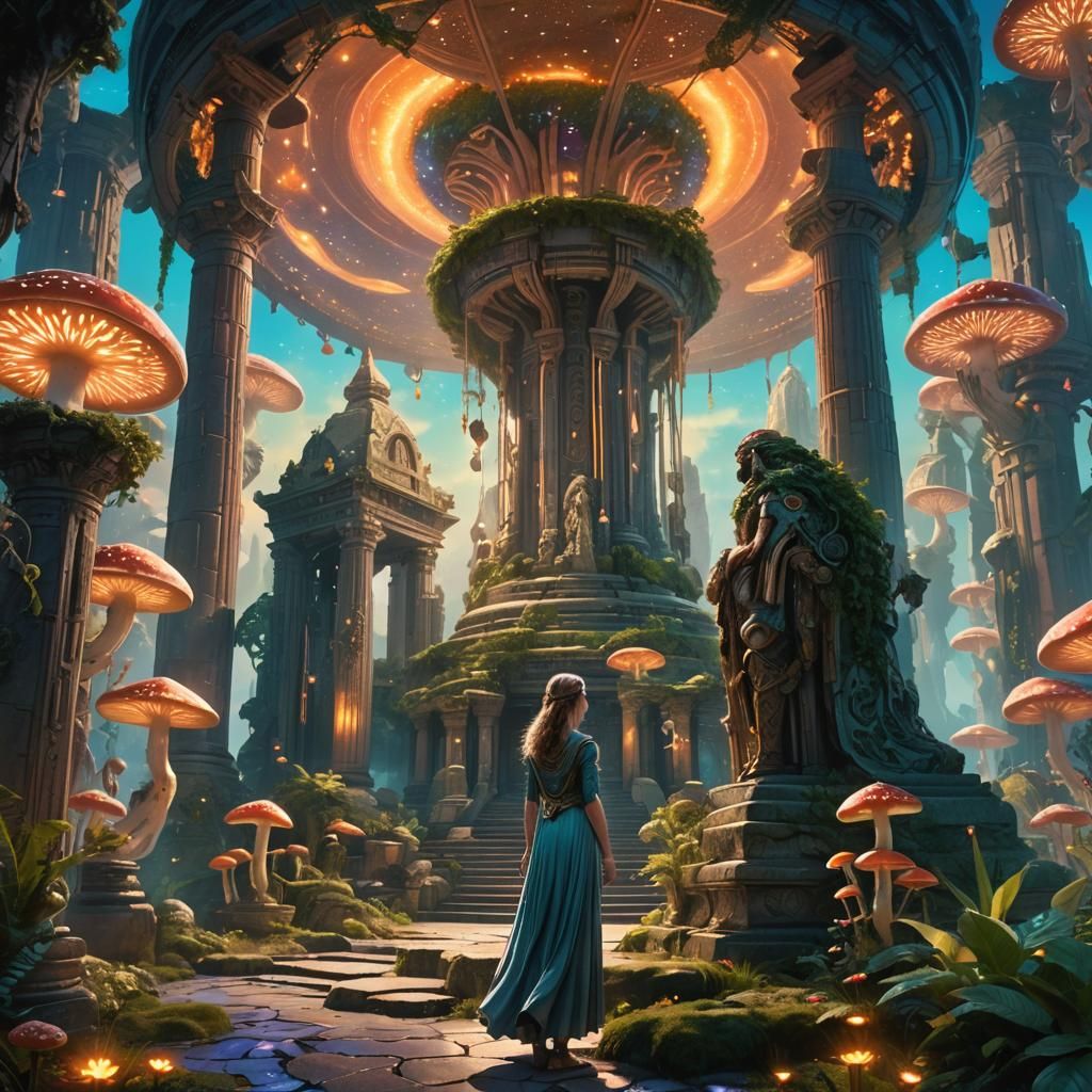 Temple of Eris: Fantasy Matte Painting in Unreal Engine