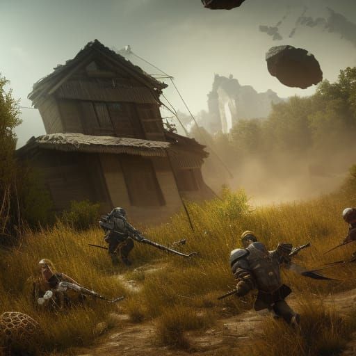 Building in 3D Game Cinematic Style