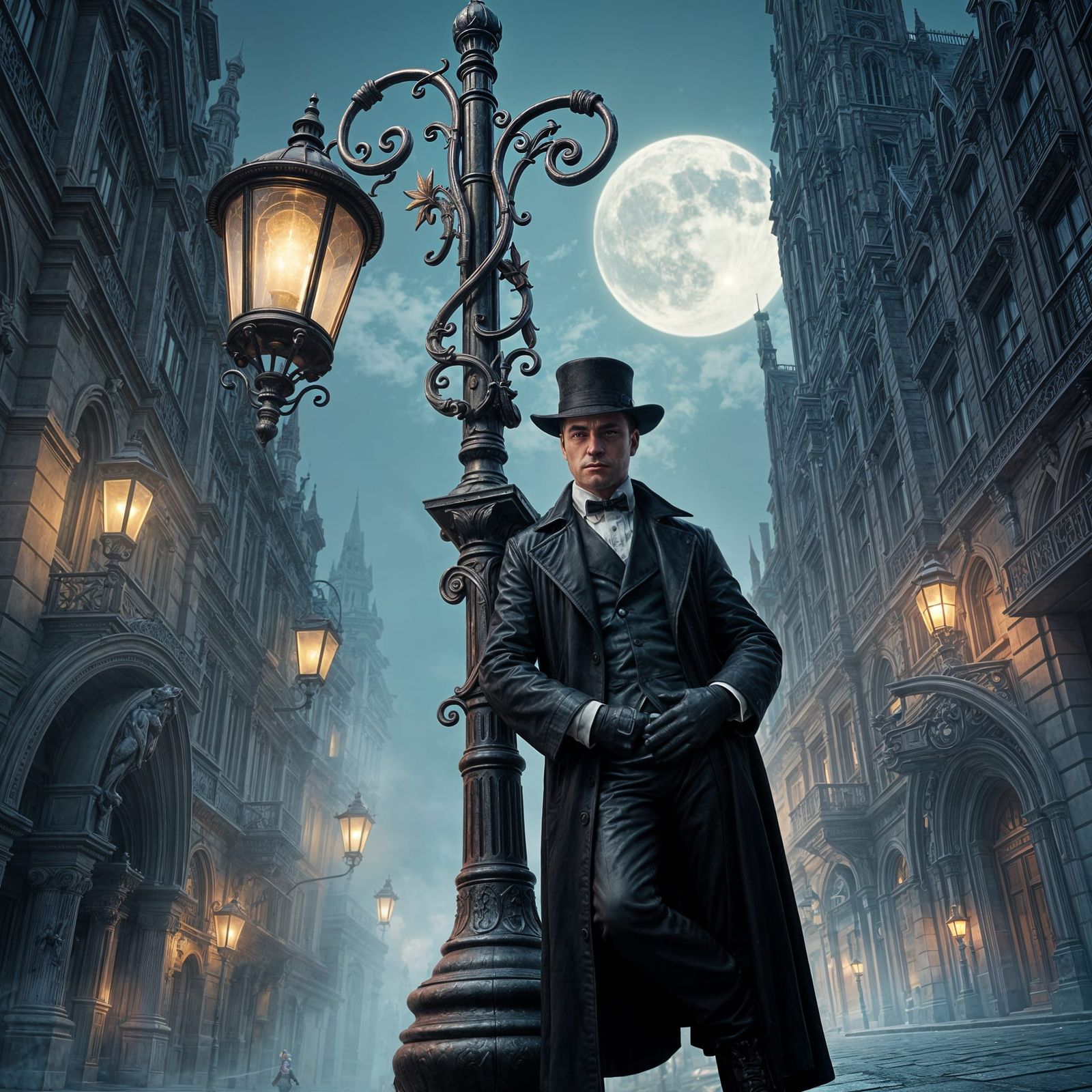 A Suitor's Hopeful Stance in Vibrant Fantasy Art