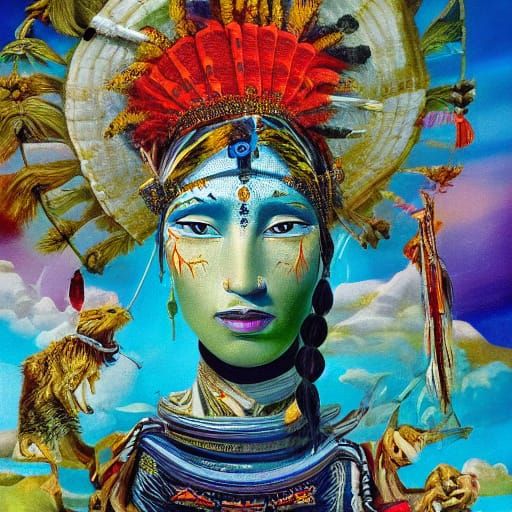 Surreal Indigenous Dreamscape