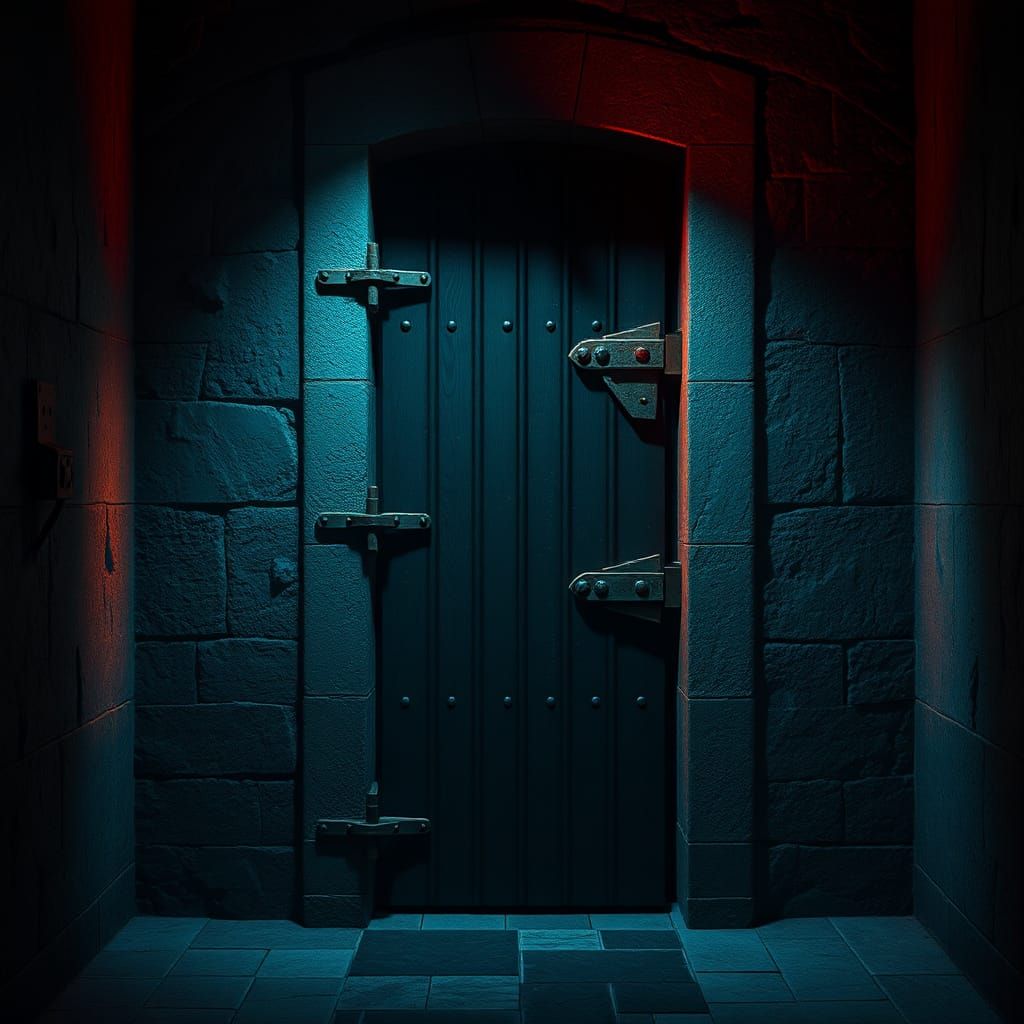 Hyper-Realistic Prison Cell Door in Unreal Engine 5