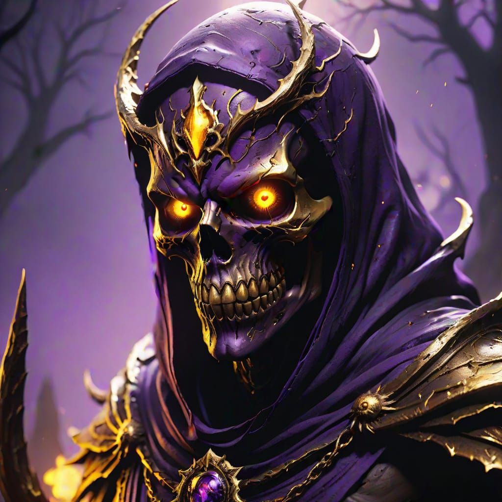 Death Incarnate Concept Art in Vibrant Colors