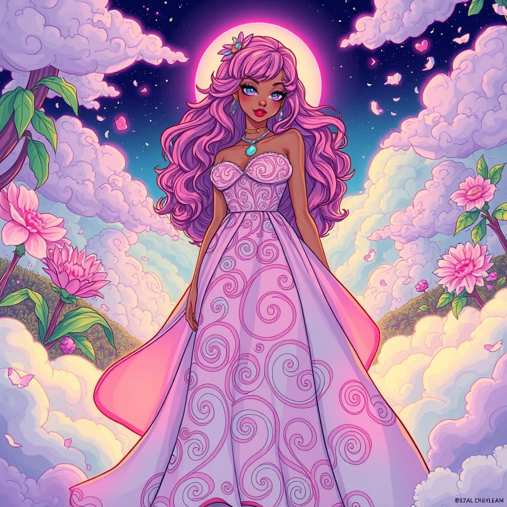 Anime Beulah Donna Babylon dreams Excelente trabajo