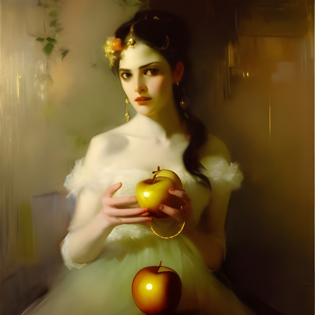 Apple. Same prompt in SD 1.5 (25 ancestral)