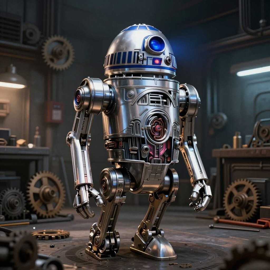 Unique Star Wars Droid Concept Art