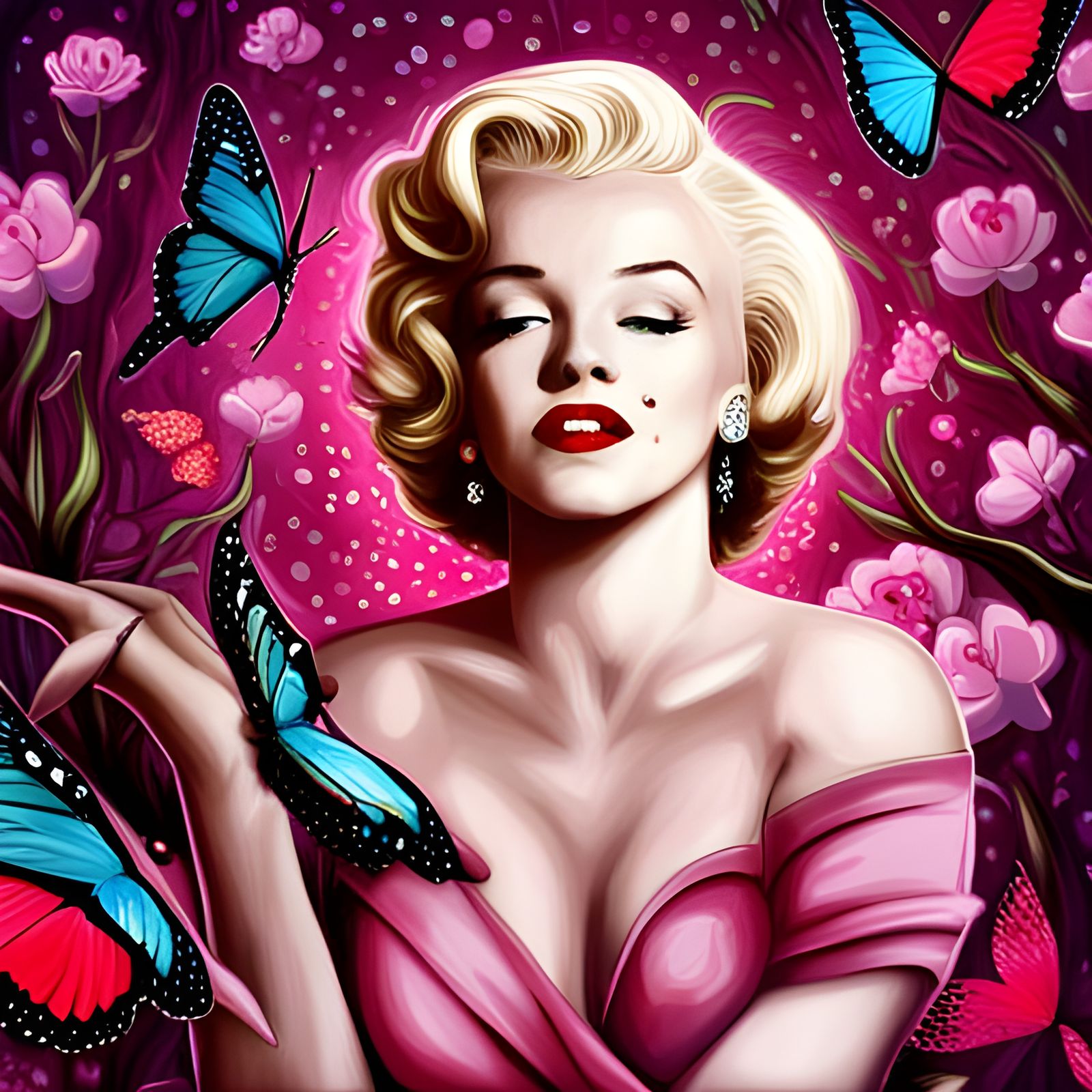 Iconic Marilyn Monroe