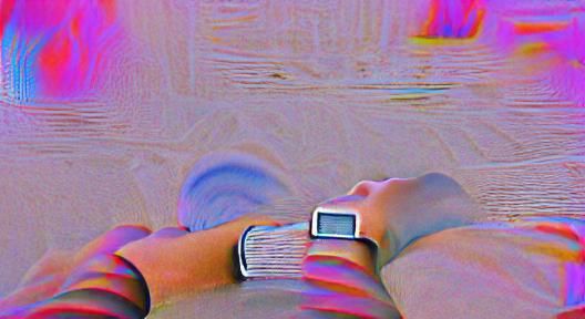 Abstract AI Interpretation of Time