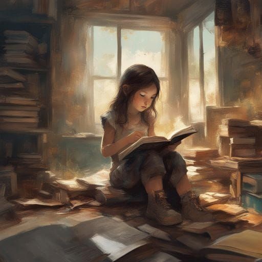 AI Image of the Act of Reading