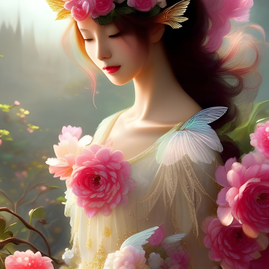 The camellia fairy