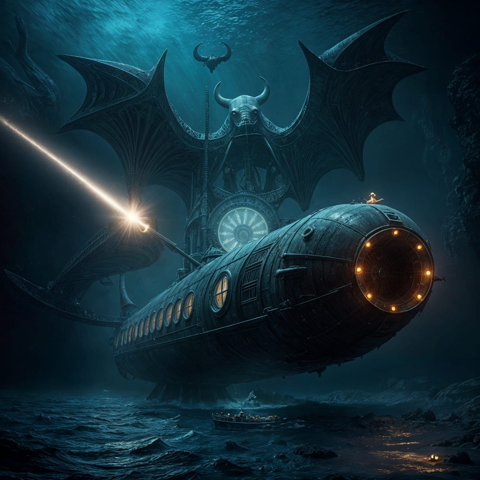 Epic Interdimensional Battle: Nautilus vs. Chtuhlu