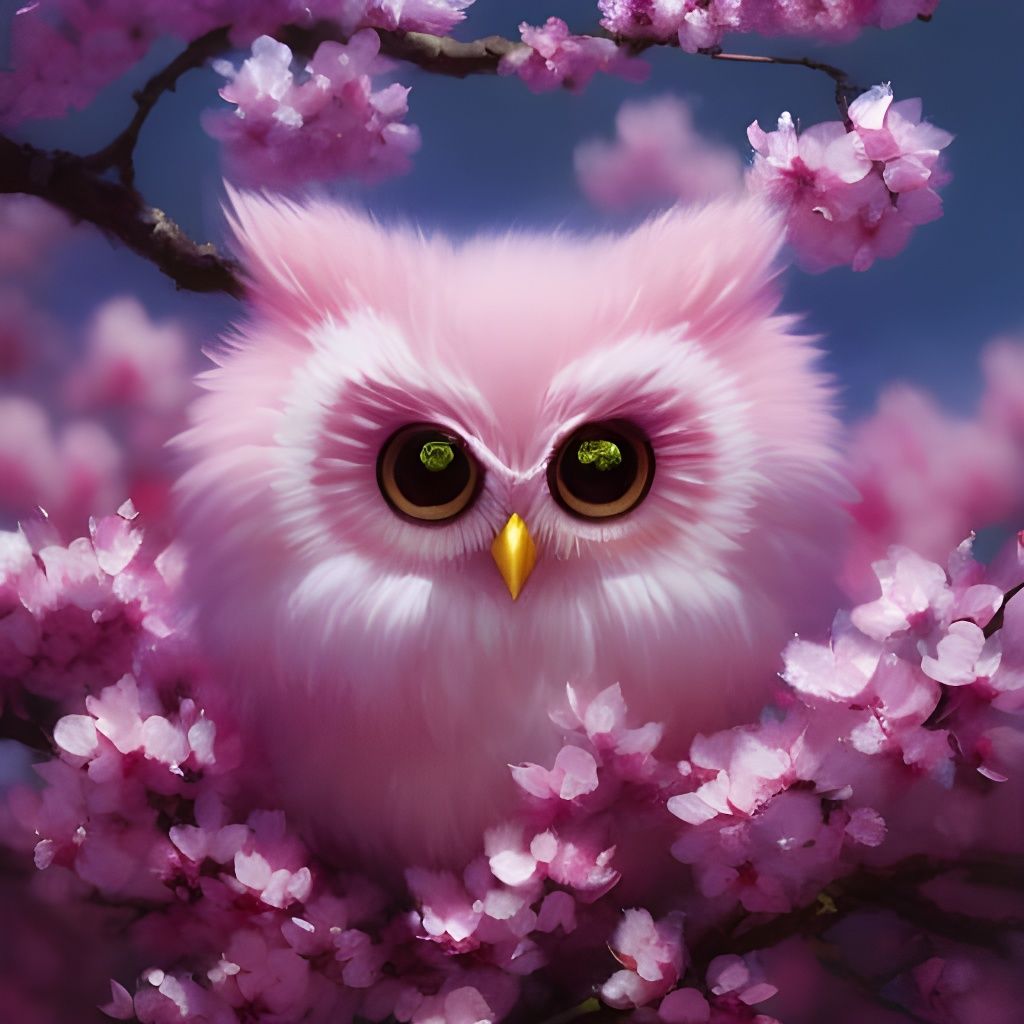 Pink owl baby πΈπ¦πΈ