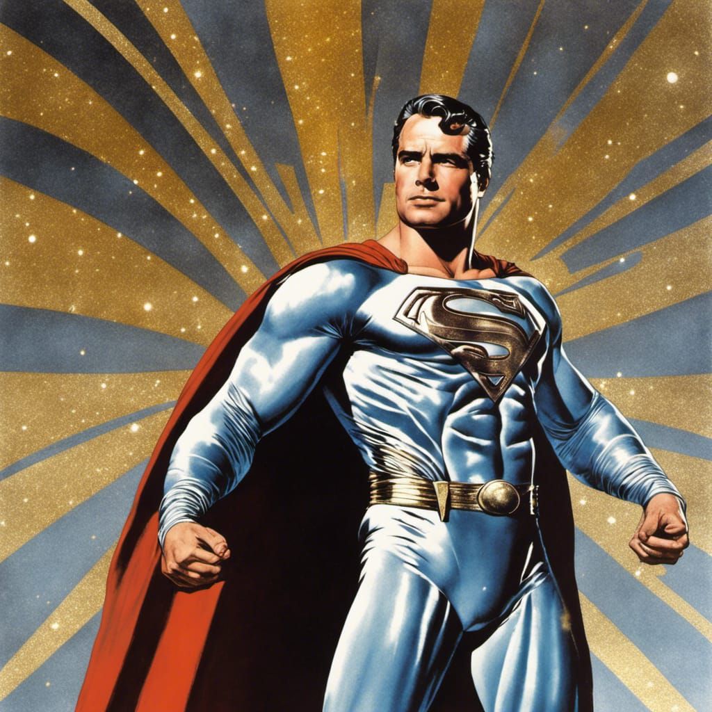 Marlon Brando as Jor-El, Superman's father in planet Krypton, in his younger days ๐ฆธ๐ป๐ฆ๐๏ธ