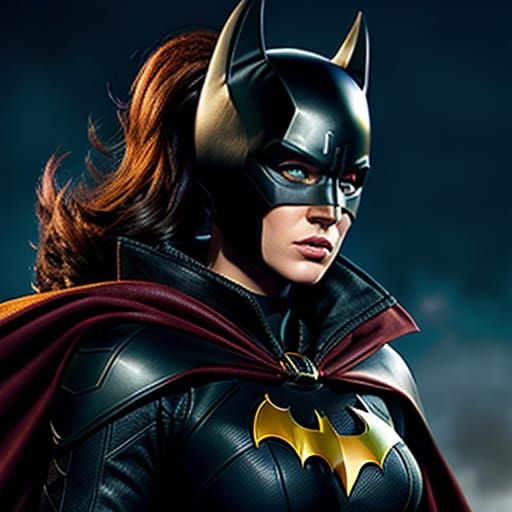 Batgirl Comic Book Art: Dynamic Superhero Illustration