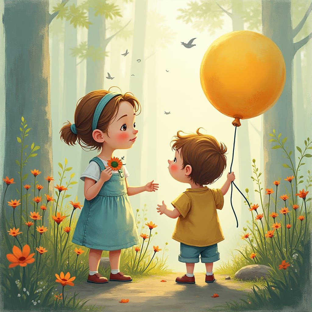 Children Discovering Nature with Microscopes and Telescopes