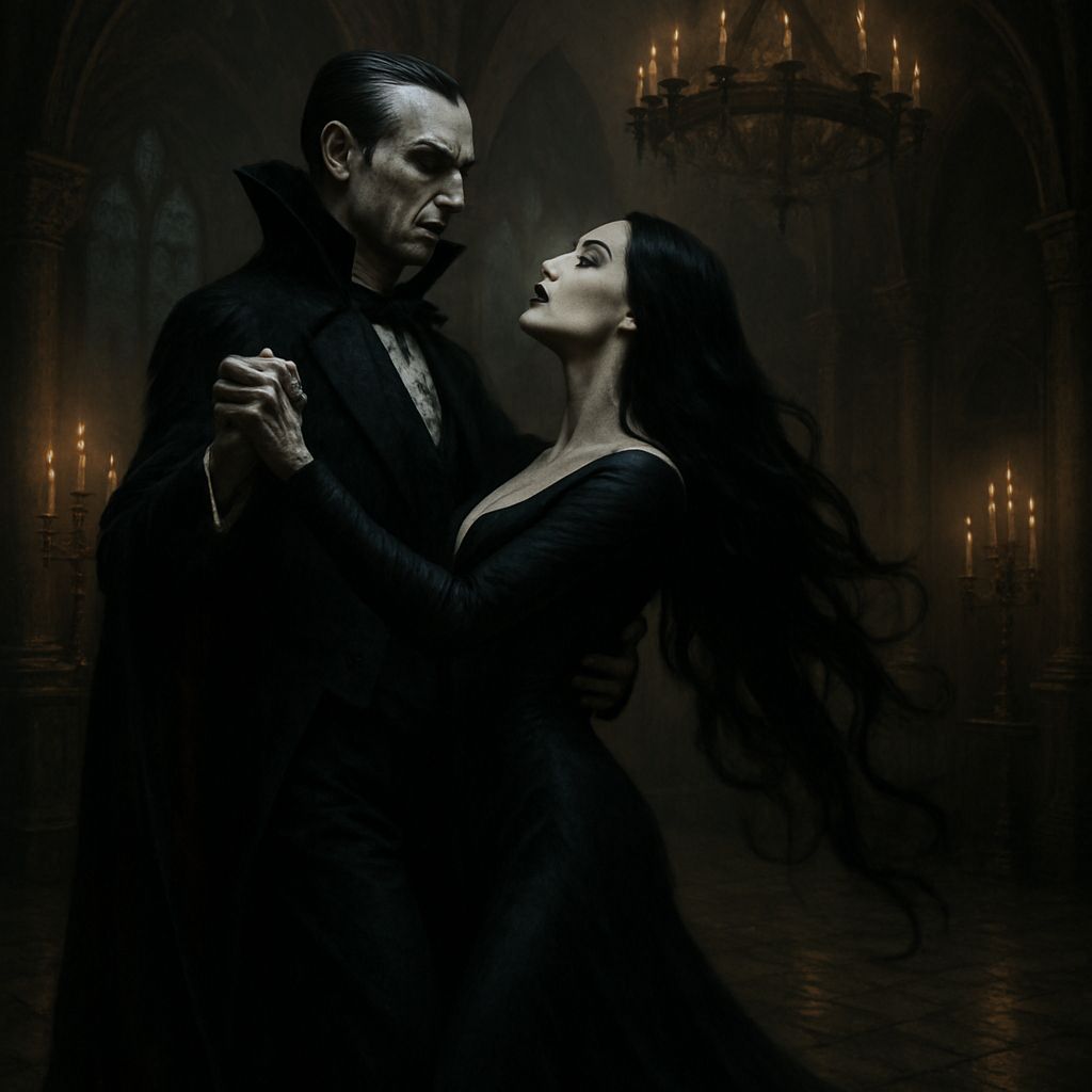 Dracula and Vampira's Gothic Waltz