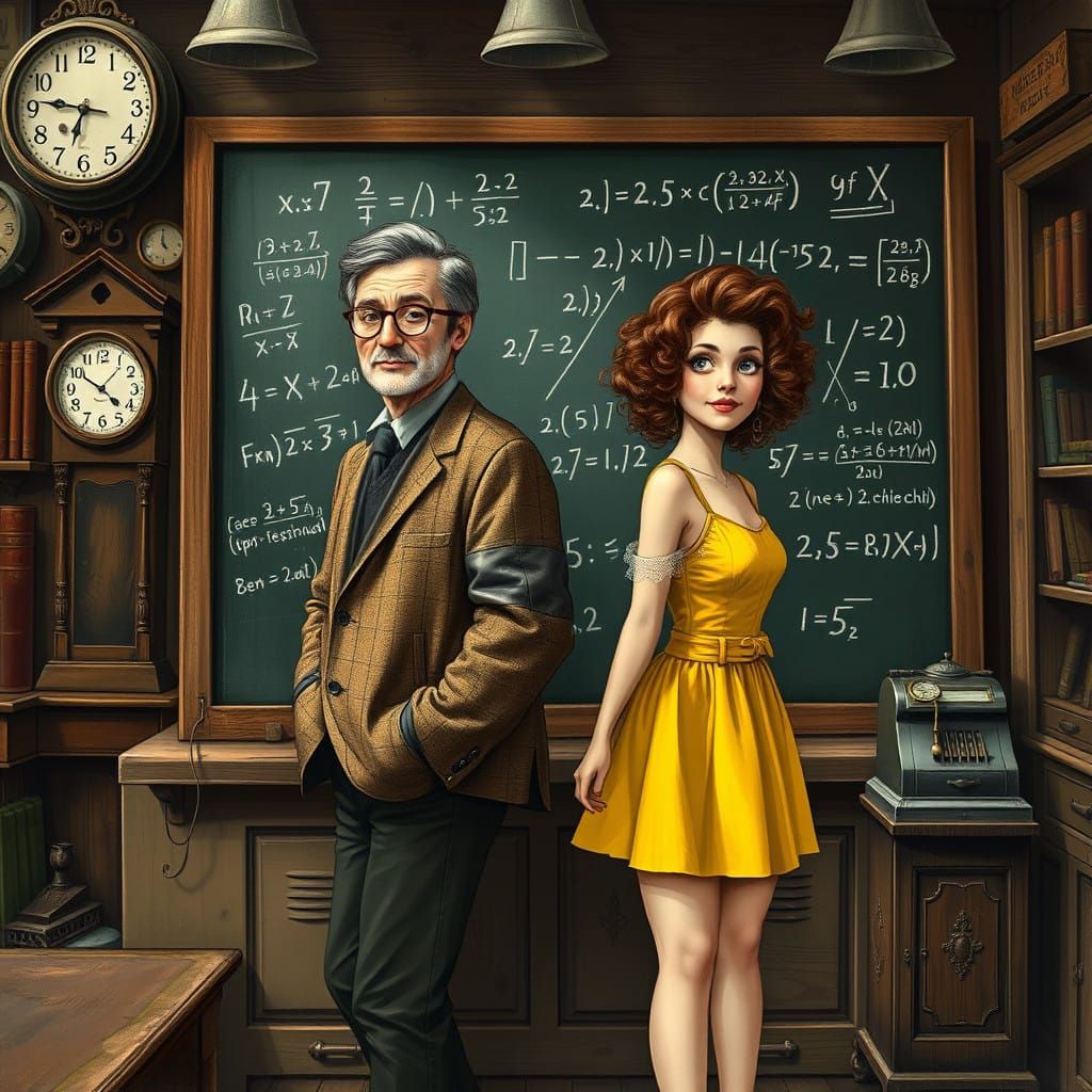 Two Minds Trapped in Academic Whimsy