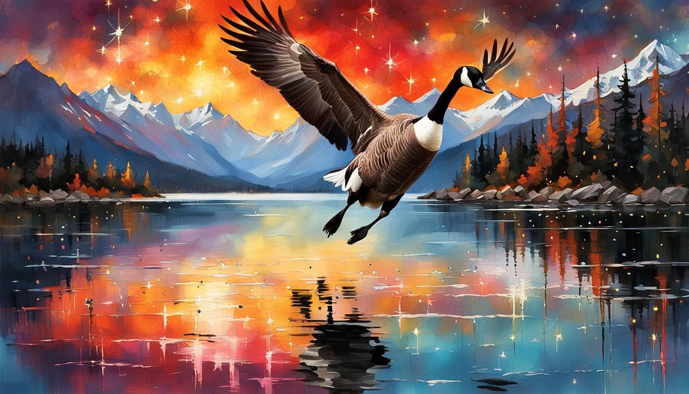 "Magnificent Canada Goose"
