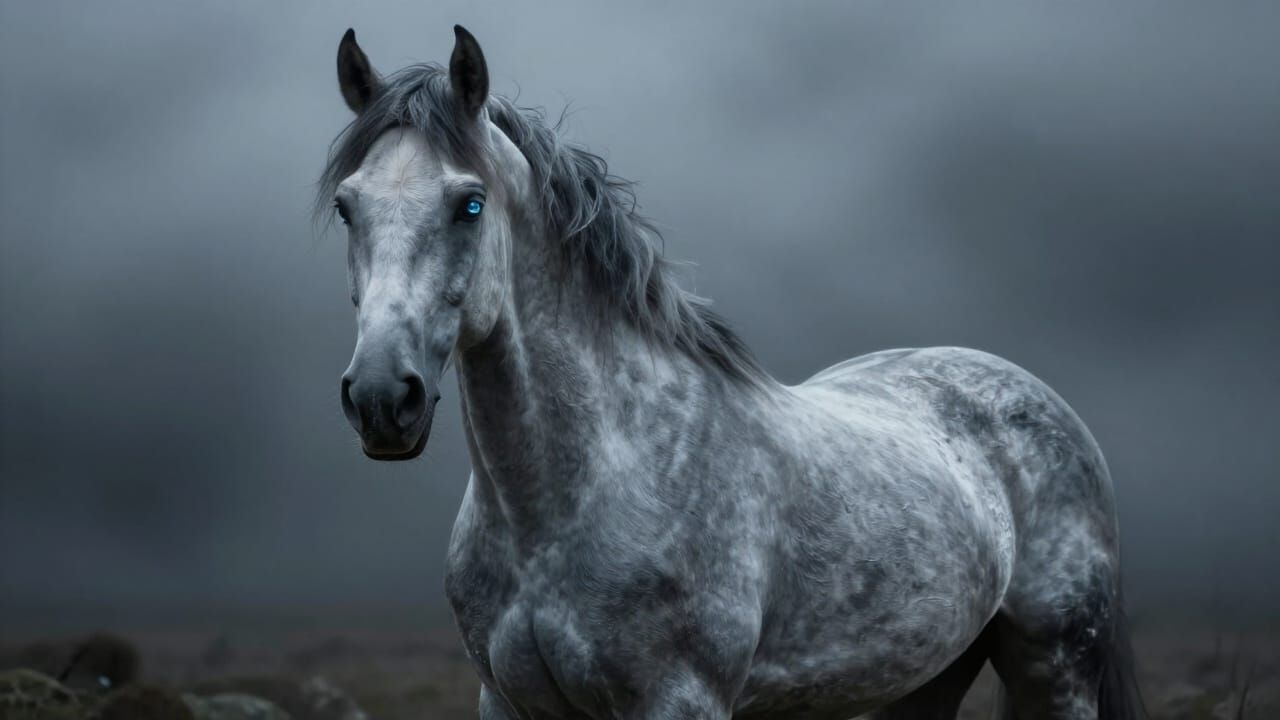 Liath Macha: Mythic Grey Horse of Celtic Legend