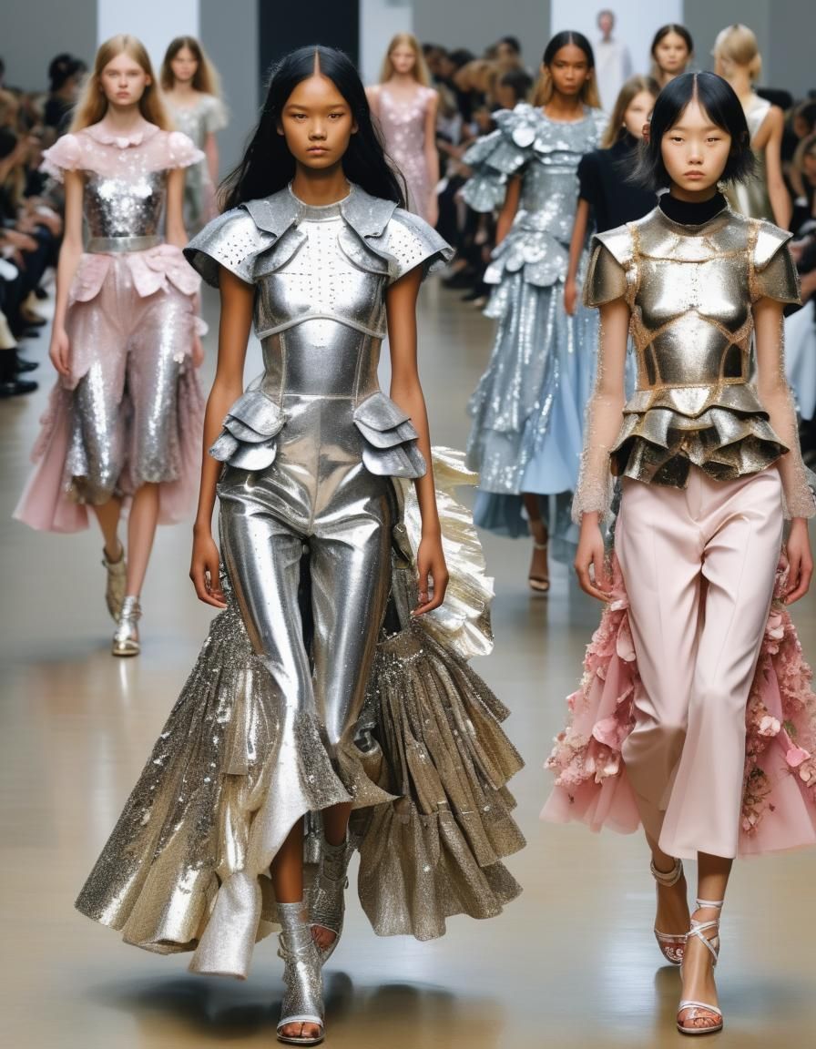 Fairytale Fashion in Avant-Garde Style