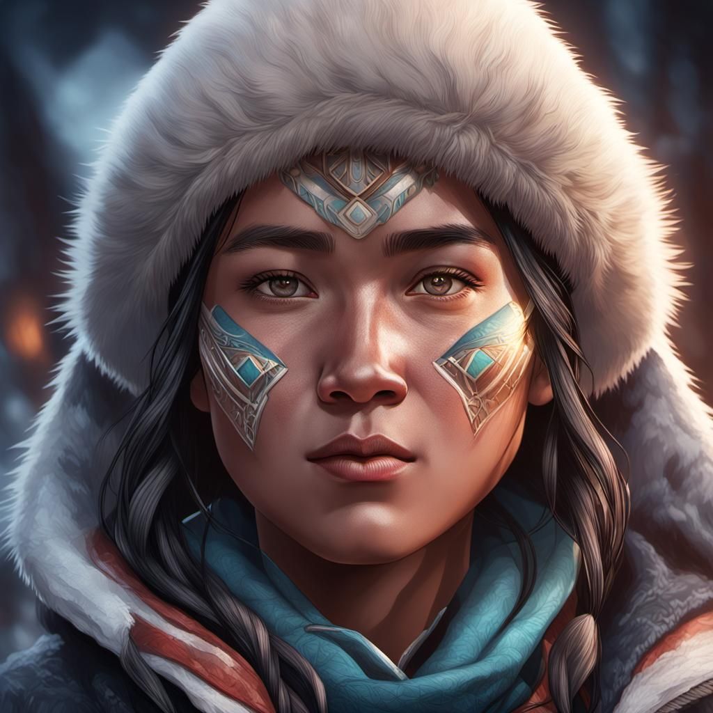 Shina Novalinga  Canadian student and Inuit activist