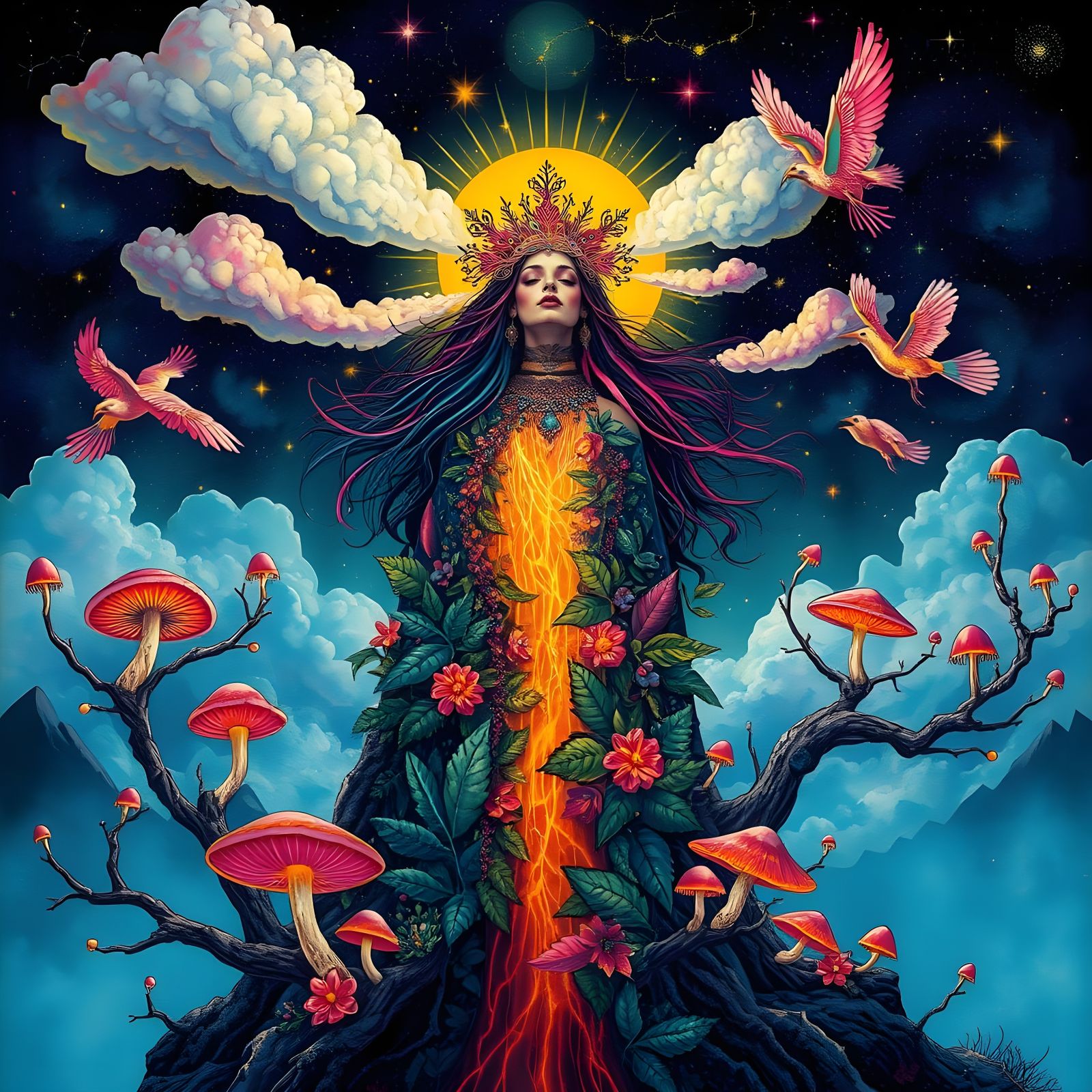 Floating Forest of the Soul