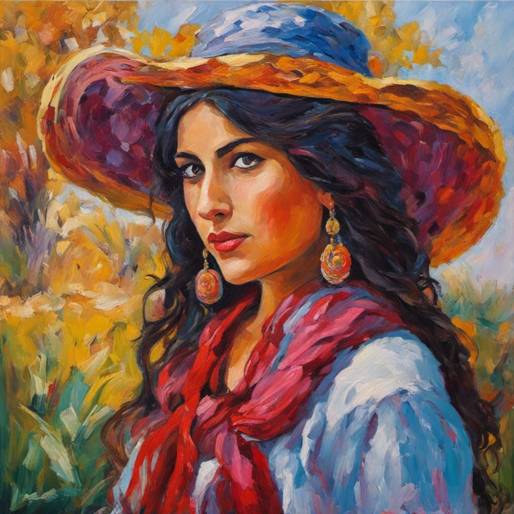 The Gypsy woman