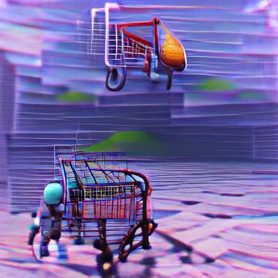 Simple Shopping Cart Illustration