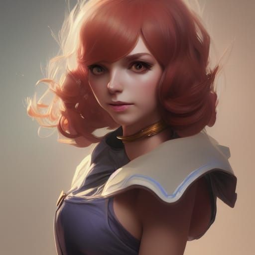 Annie from League of Legends: Hyperdetailed Portrait