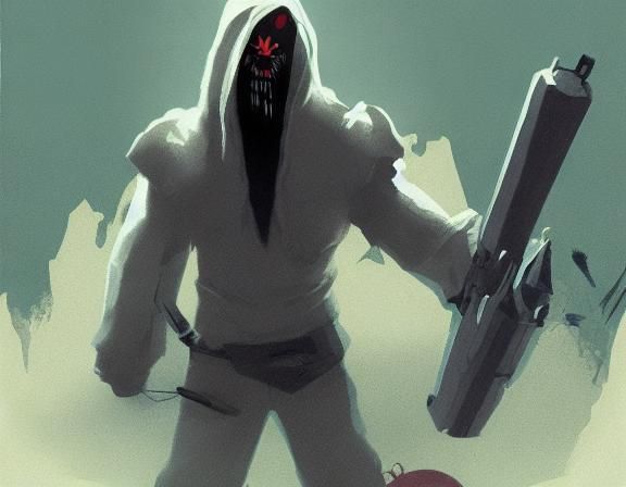 Minimalist Concept Art: Impending Death Threats